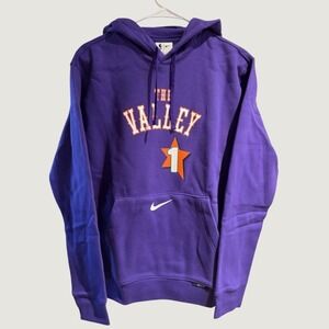 Nike NBA Phoenix Suns The Valley Devin Booker 1 Hoodie Purple FZ0562-504 Mens S